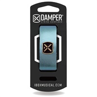 METALLIC BLUE LEATHER SMALL DＭSM06