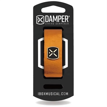 IBOX METALLIC ORANGE LEATHER SMALL DMSM03