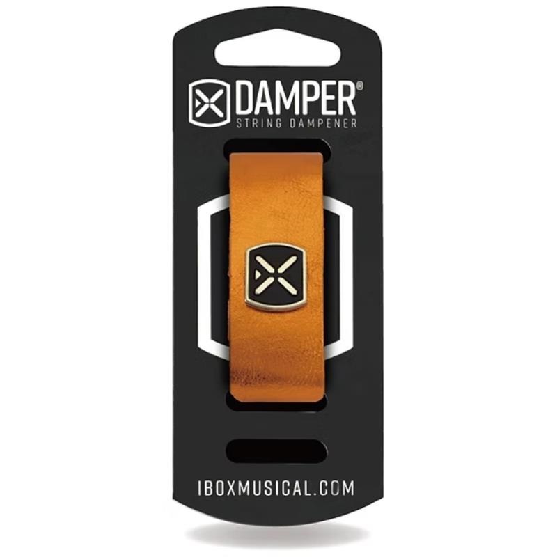 IBOX METALLIC ORANGE LEATHER SMALL DMSM03