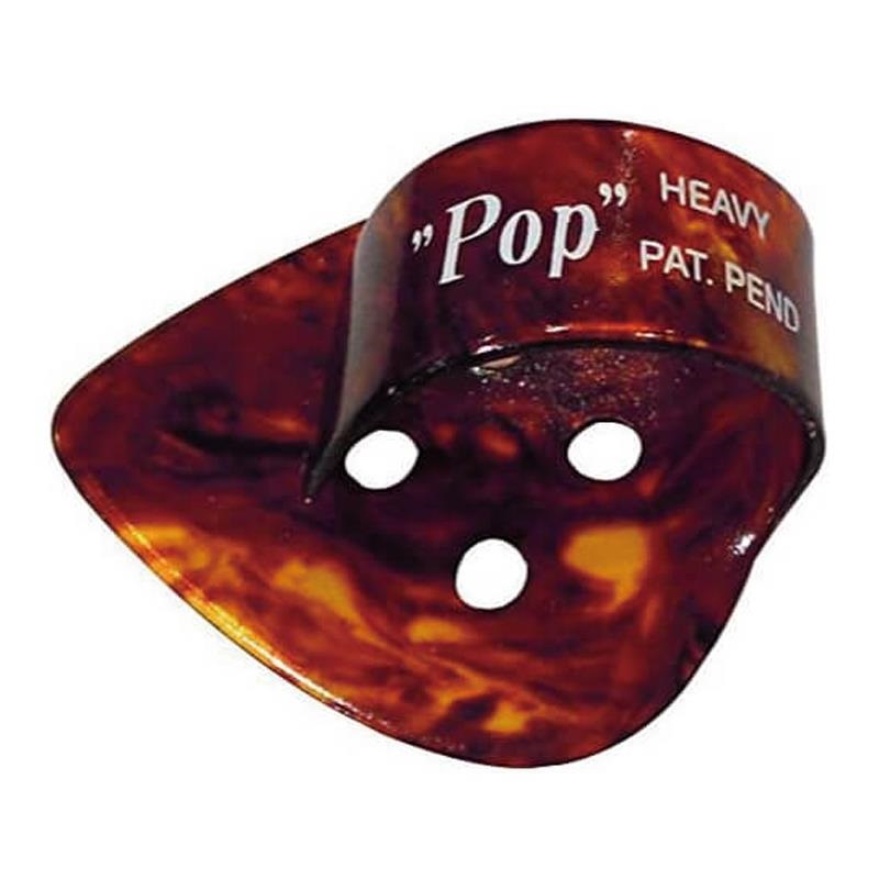 Kikutani ギター・ピック POP PICK (BROWN) セルロイド製サムピック