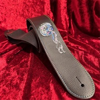 イケベオリジナル　クラゲ刺繍ストラップ　BK