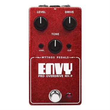 Mythos Pedals ENVY Red sparkle（ミソスペダル）オーバードライブ 【限定品】【12月中旬～下旬入荷予定】