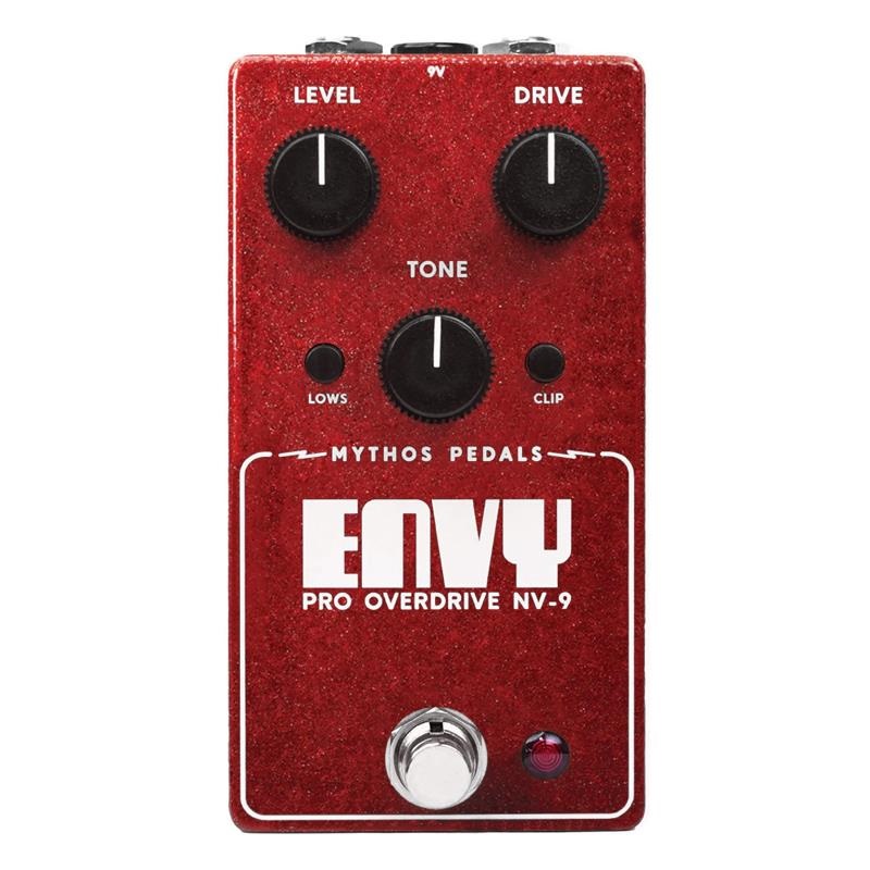 Mythos Pedals ENVY Red sparkle（ミソスペダル）オーバードライブ 【限定品】【12月中旬～下旬入荷予定】