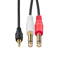 AT-MI62/1.5 (1.5m)(オーディオテクニカ)(3.5mmステレオミニプラグ-6.3mmモノラル標準プラグ)