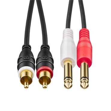 audio-technica AT-MI81/3.0 (3.0m)(オーディオテクニカ)(ピンプラグ-6.3mmモノラル標準プラグ)
