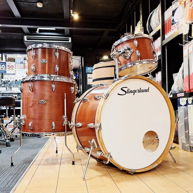 Slingerland VINTAGE 60s～70s Mahogany/Poplar/Maple 4pc Set [22BD