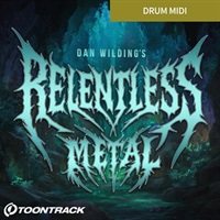 DRUM MIDI - Relentless Metal (メタル向けドラム)(MIDIパック)(オンライン納品)(2時間以内に納品)