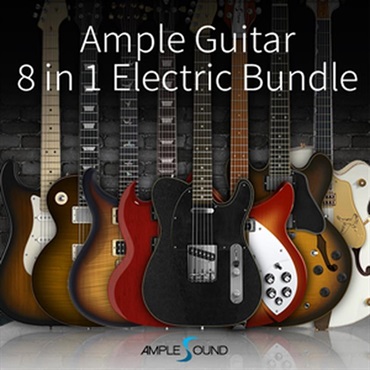 AMPLE SOUND AMPLE GUITAR 8 in 1 ELECTRIC BUNDLE (アンプルギター)(オンライン納品)(2時間以内に納品)