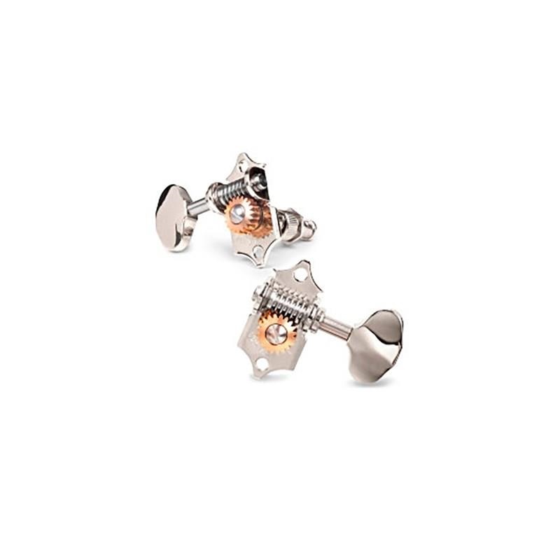 ギターペグ  ウェーバリー4066アイボロイド（aiu) Waverly # 14060 Nickel 3L/3R ウェーバリー ｜イケベ楽器店オンライン