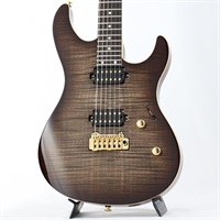FUTURA-S HH AAAA Flame Maple Top (Dark Brown Burst/Matching Head)