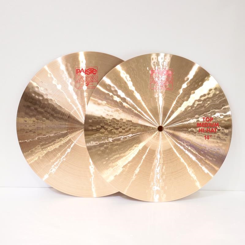 PAiSTe 2002 Medium HiHat 14'' pair【店頭展示特価品】 ｜イケベ楽器