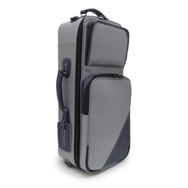 GARD BAGS ガードバッグス / エリート シリーズ 4-ECLG-NB トランペット用 ダブル ケース / グレーレザー ・ ネイビーレザートリム