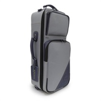 ガードバッグス / エリート シリーズ 4-ECLG-NB トランペット用 ダブル ケース / グレーレザー ・ ネイビーレザートリム