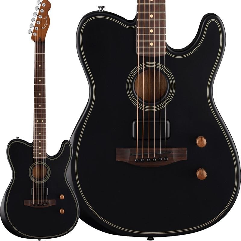 Fender Acoustics Acoustasonic Standard Telecaster (Black) ｜イケベ