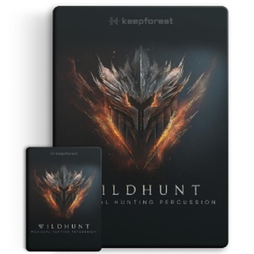 KEEPFOREST 【キープフォレストワイルドハントシリーズ発売記念セール！】Wildhunt : Medieval Hunting Percussion (中世ヨーロッパ)(シネマティックパーカッション音源)(オンライン納品)(2時間以内に納品)