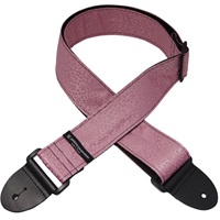 地紋織りギターストラップDGS-JMO32 KZPK (地紋織小桜ピンク)
