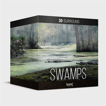 BOOM Library Swamps - 3D & Stereo (アンビエント)(効果音)(オンライン納品)(2時間以内に納品)
