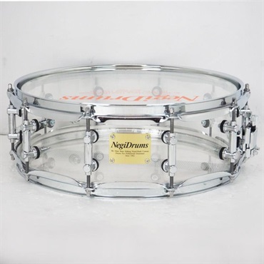 Negi Drums AK1450P3-N1 [6mm Acrylic 14''x5'' Snare Drum]【Made in Japan】