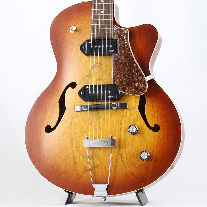 Godin 5th Avenue CW Kingpin II (Cognac Burst) ｜イケベ楽器店