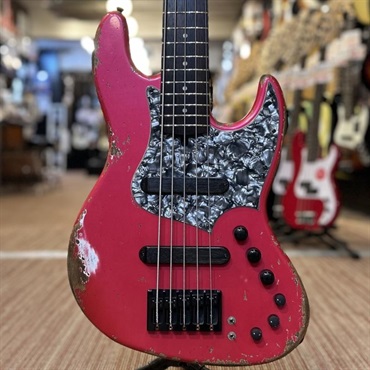 Xotic XJ-1T 5st Magenta Metallic/H-Aged/ALD/R/MH/BK Parts