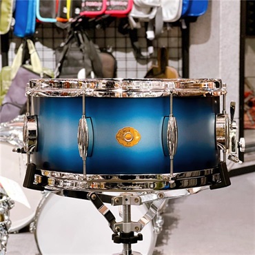 Slingerland SLLS6514SSK371 [Radio King Artist Snare Drum 14×6.5][Blue and Silver Lacquer]