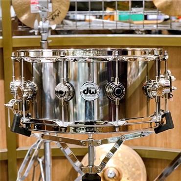 dw DRVL6514SPK  [Collector's Stainless Steel Snare 14×6.5 / Nickel Hardware]