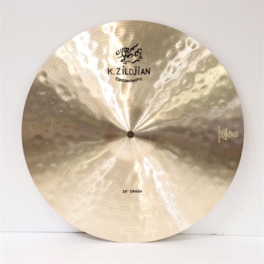 【Zildjian WINTER CAMPAIGN 2025】K Constantinople Crash 16'' [NKZL16CONC] [1020g]【スタッフ選定品】