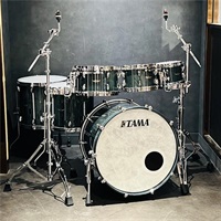 STAR Walnut 6pc Drum Kit [22BD，16&14FT，12&10&8TT] -Light Indigo Japanese Chestnut-