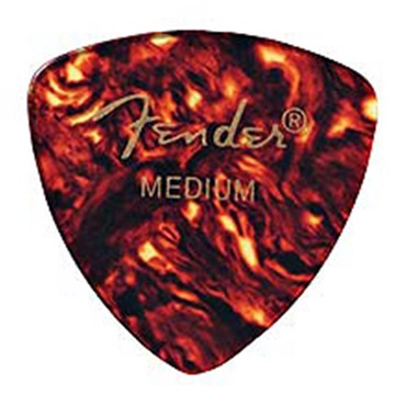 Fender USA 【春得セール】 Classic Celluloid Picks， 346 Shape，Shell，ミディアム (72枚セット) (#1980346300)