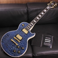1968 Les Paul Custom 5A Quilt Maple Top Gloss Cobalt Trans Blue SN. 502578