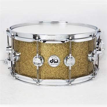 dw DRX16514SSC056 [Collector's Pure Maple Snare Drum VLT Shell 14×6.5 / Gold Glass FinishPly]