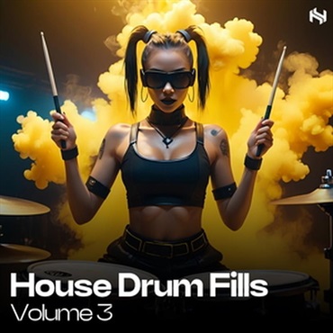 HY2ROGEN Elements - House Drum Fills 3 (ドラムフィル)(ハウス楽曲)(サンプルパック)(オンライン納品)(2時間以内に納品)