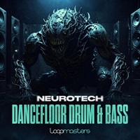 Neurotech Dancefloor Drum & Bass (ドラムンベース)(サンプルパック)(オンライン納品)(2時間以内に納品)