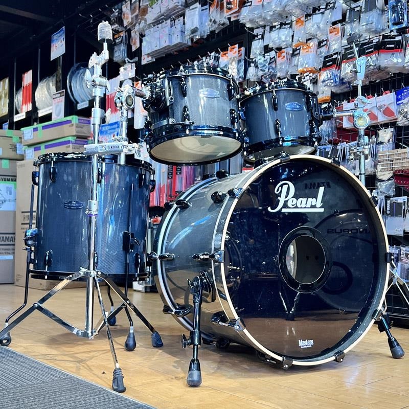 Pearl USED 中古 Carbonply Maple 4pc Drum Kit [22BD，FT16，12TT