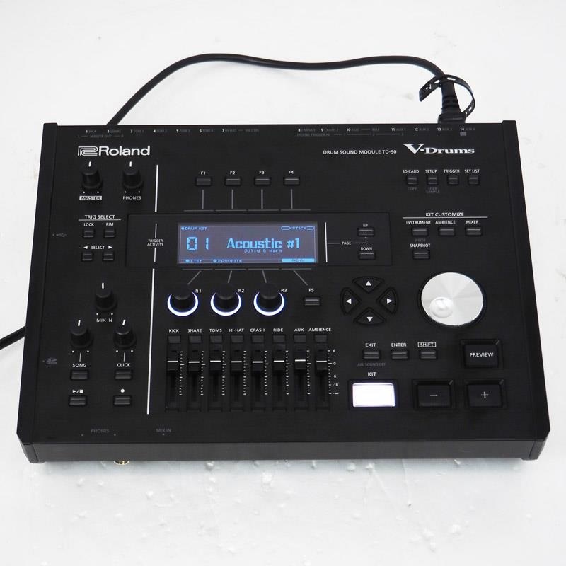 美品 Roland TD-50 音源 モジュール Roland TD-50 Drum Sound Module - Black for sale online | eBay