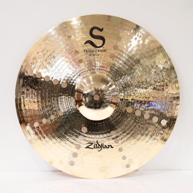 着顔生トランプ　ロバート　インパルス　タカアンドトシ Zildjian S Trash Crash 18'' [NAZLS18TCR] [1260g]【店頭展示特価品
