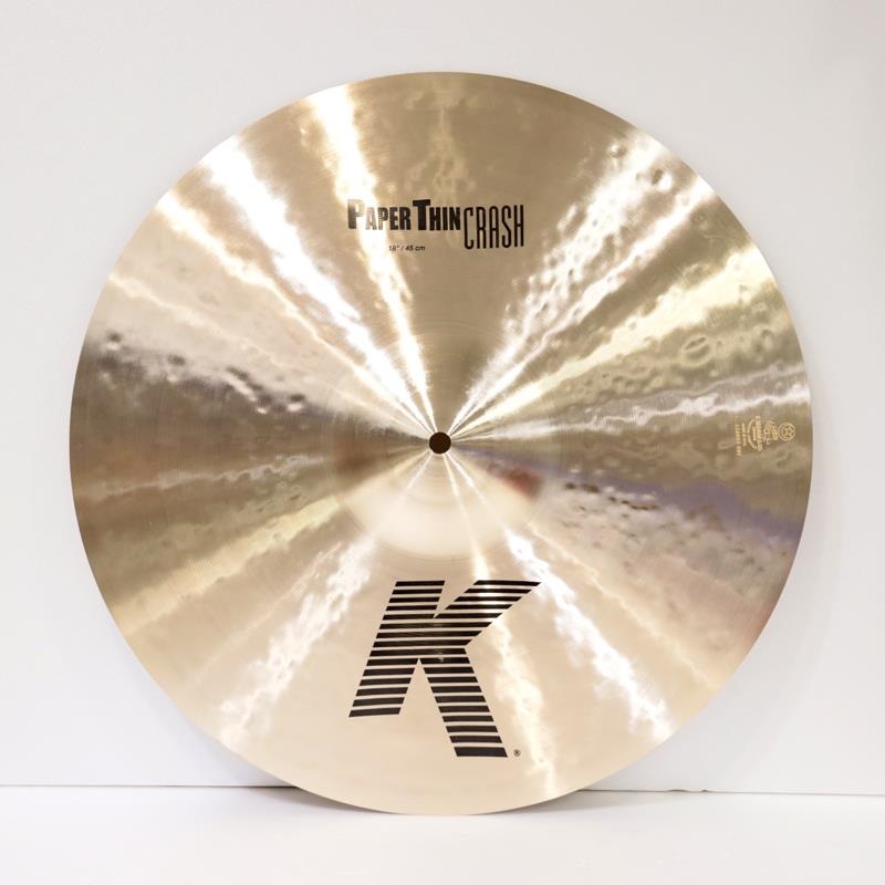 Zildjian K Paper Thin Crash 18'' [NKZL18PTC] [1150g]【店頭展示特価