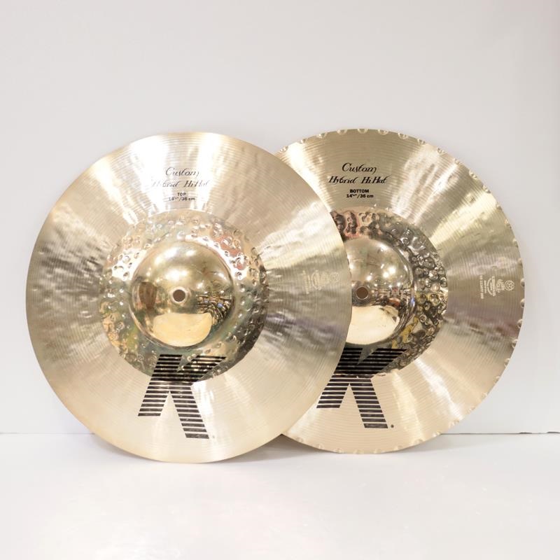 Zildjian K Custom Hybrid HiHat 14 1/4'' pair [NKZL14CHBHH] [1120g