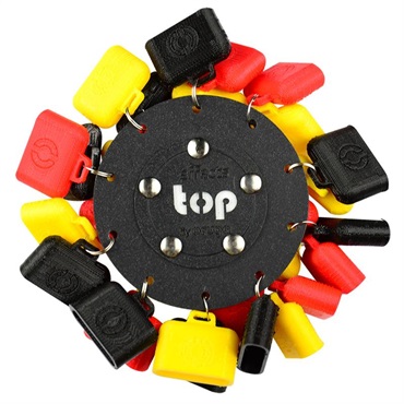 oruga TOP-CATERPILLAR PLASTIC RATTLES 3D