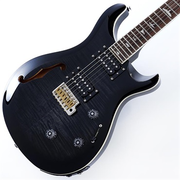 P.R.S. USED 中古 SE Custom 24 Semi-Hollow Piezo (Charcoal Burst