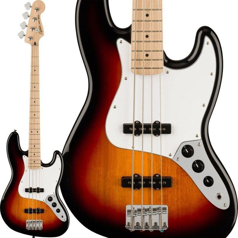 Squier Affinity Seriese ジャズベース サンバースト Squier by Fender Affinity Series Jazz Bass (3-Color Sunburst/Maple