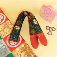 ラブ＆ピースギターストラップ