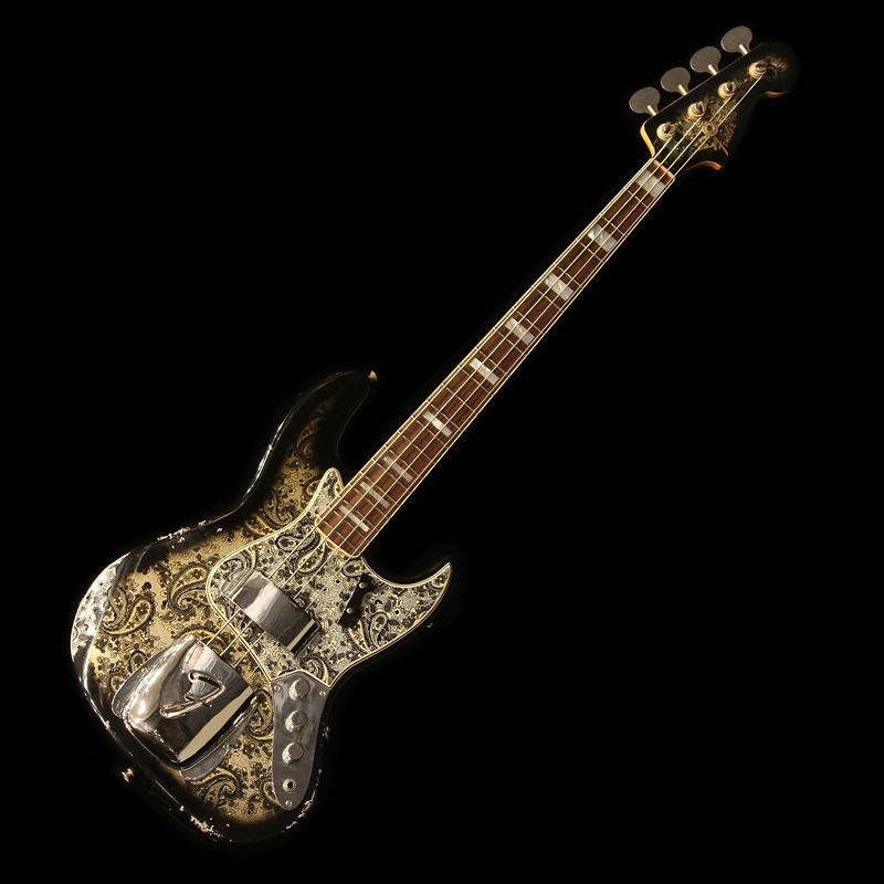 ベース fender customshop jazz bass Fender Custom Shop Limited Edition Jazz Bass Relic (Black Paisley