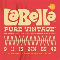 【数量限定価格】 Pure Vintage Electric Guitar Strings [PV942]