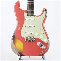2023 Collection Time Machine 1960 Stratocaster Heavy Relic (Aged Fiesta Red over 3-Tone Sunburst) [SN.CZ572347] 【キズあり特価】