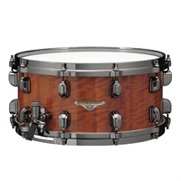 【2月18日発売予定】BES1465BA-GAC [Starclassic Bubinga 14''×6.5'' Snare Drum - Figured African Cherry Outer Ply w/Black Nickel Hardware]【限定品】
