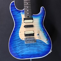 Ikebe 50th Anniversary ST-22 Selected 5A Quilted Maple Top (Trans Blue Burst) #033308