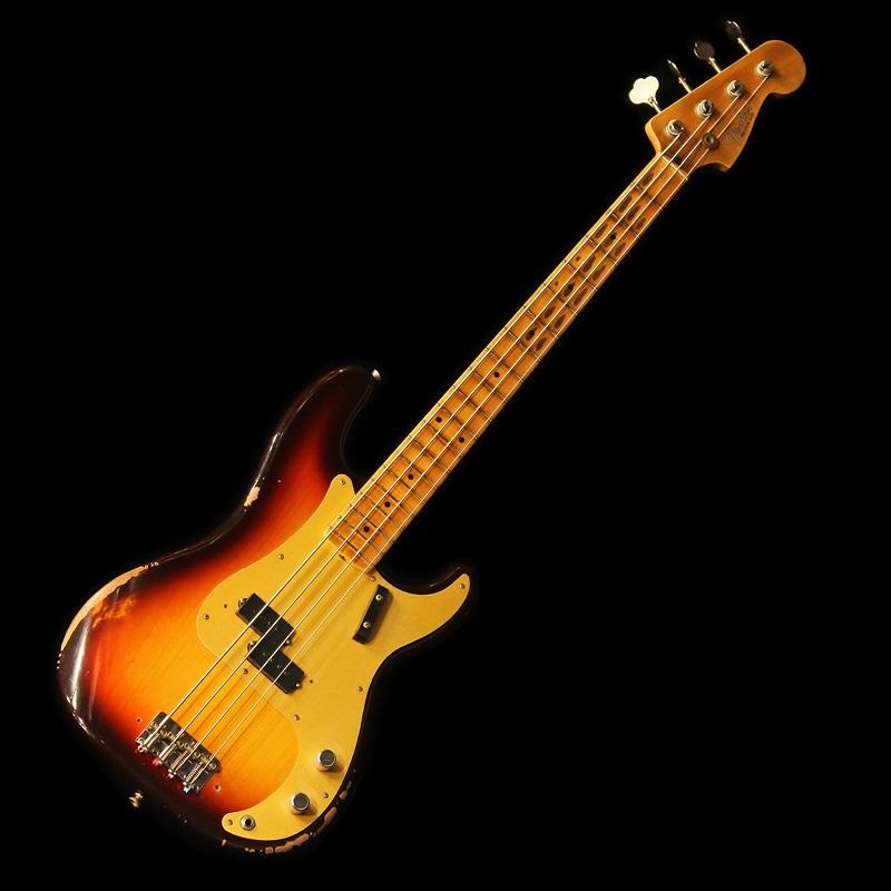 1958 Precision Bass Relic (Super Faded Aged Chocolate 3-Color Sunburst)の商品画像