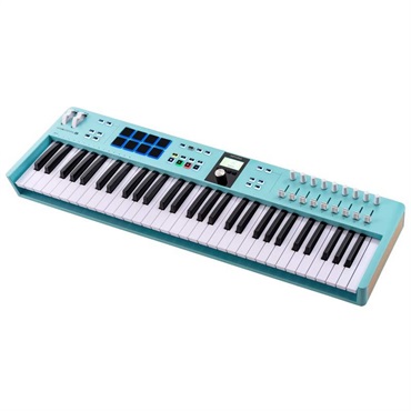 Arturia KEYLAB ESSENTIAL 61 MK3 AQUAMARINE 【予約商品・1月24日発売予定】(アートリア)(MIDIコントローラー)(限定カラー)