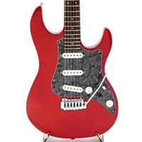 USED 中古 EXPERT OS EOS-AL-R Front PU Seymour Duncan ANTIQUITY II Surfer Strat Modified (Trans Red) [SN. D090425]